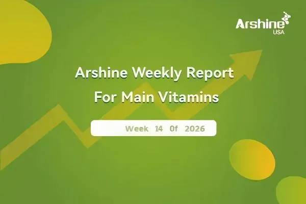 2026 Arshine Weekly Report For Main Vitamins Mar 30-April 3 / Week 14 of 2026