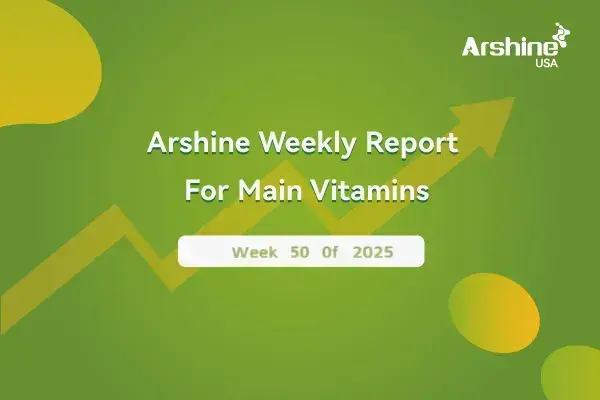 2025 Arshine Weekly Report For Main Vitamins Dec 8-Dec 12 / Week 50 of 2025