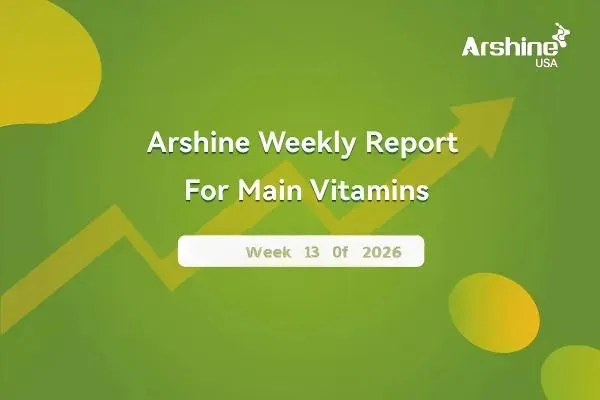 2026 Arshine Weekly Report For Main Vitamins Mar 23-Mar 27 / Week 13 of 2026