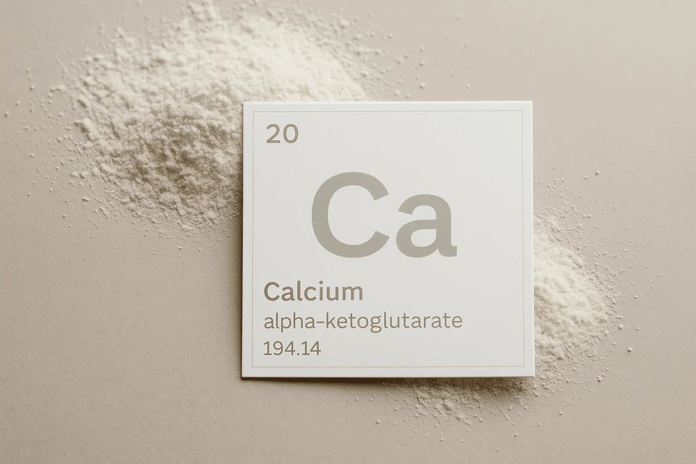 Ca-AKG：Platform Ingredient for Longevity Products
