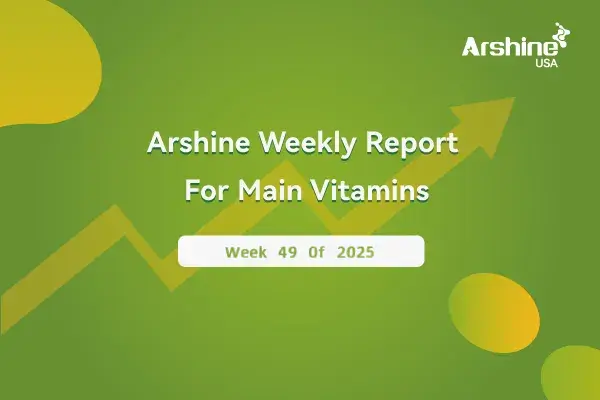 2025 Arshine Weekly Report For Main Vitamins Nov 24-Nov 28 / Week 48 of 2025