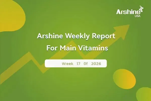 2026 Arshine Weekly Report For Main Vitamins April 20-April 24 / Week 17 of 2026